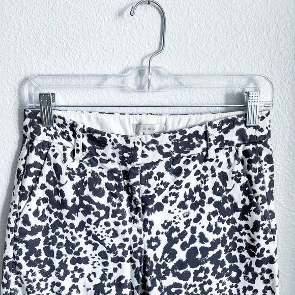 J. Crew Favorite Fit Snow Leopard Print Pant - Picture 5 of 9